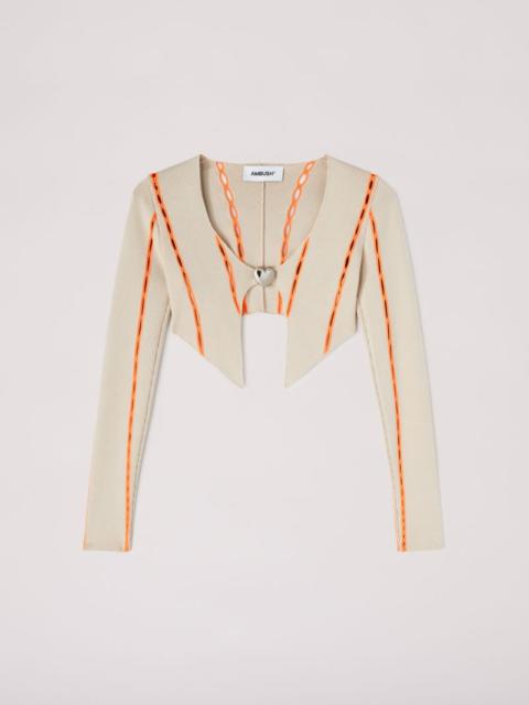 Crop Knit Cardigan