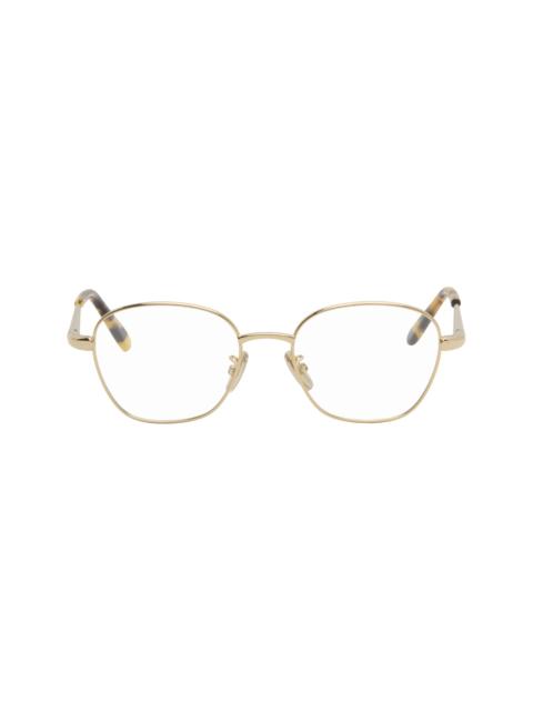 Gold Slim Glasses