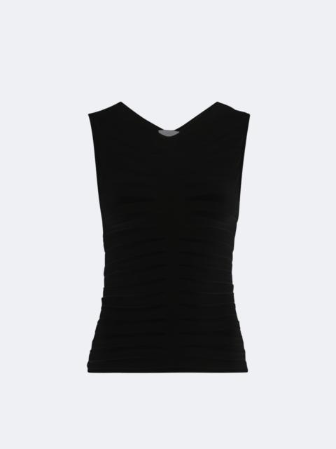 Viscose Wide Ribbed Tank Top