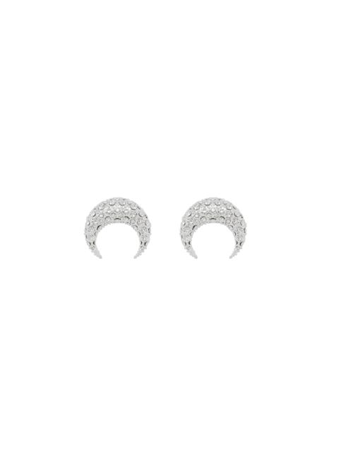 Swarovski Crystal Moon Studs