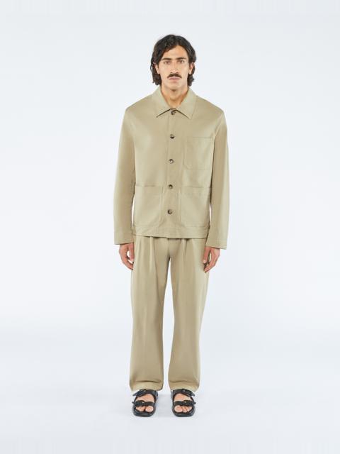 SAON - Tech-twill jacket - Pebble