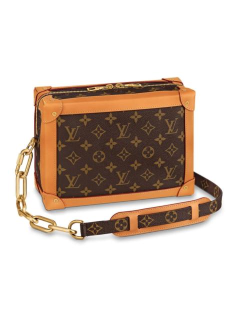 Louis Vuitton Soft Trunk Monogram Gold-tone Brown