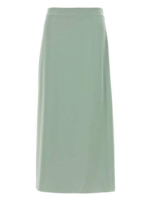 side-split midi skirt