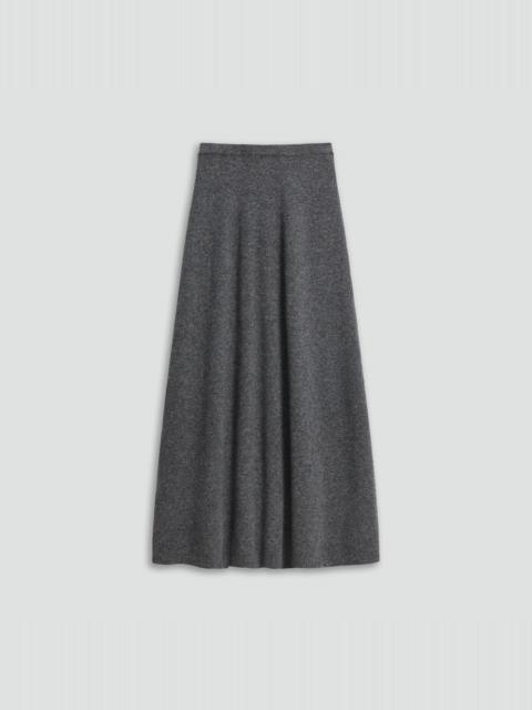 Knit Pull-On Skirt in Astor Wool