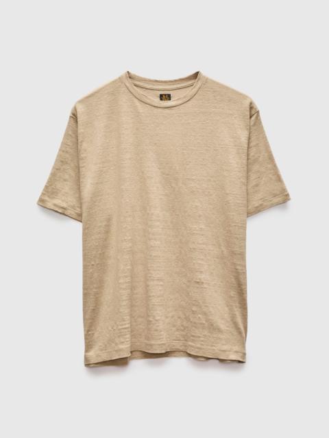 Normandy Linen T-Shirt in Taupe
