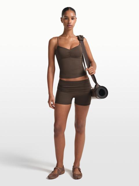 NikeSKIMS Matte Women's 3" Fold-Over Waistband Shorts