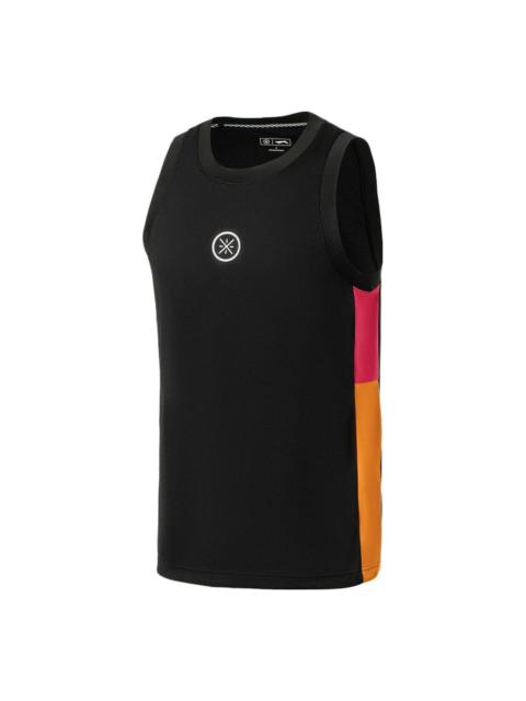 Li-Ning Way Of Wade Basketball Jersey 'Black' AAYS041-9