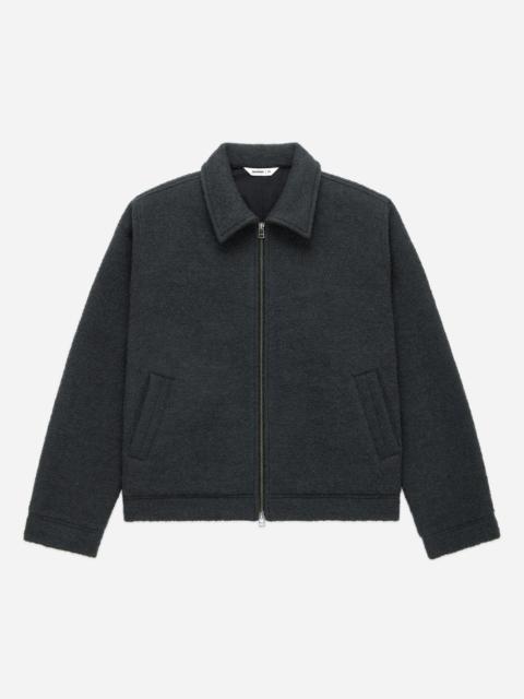Club Jacket - Charcoal Boucle
