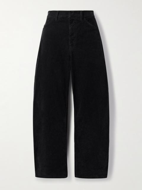 Tribeca Cotton-blend Corduroy Barrel-leg Pants