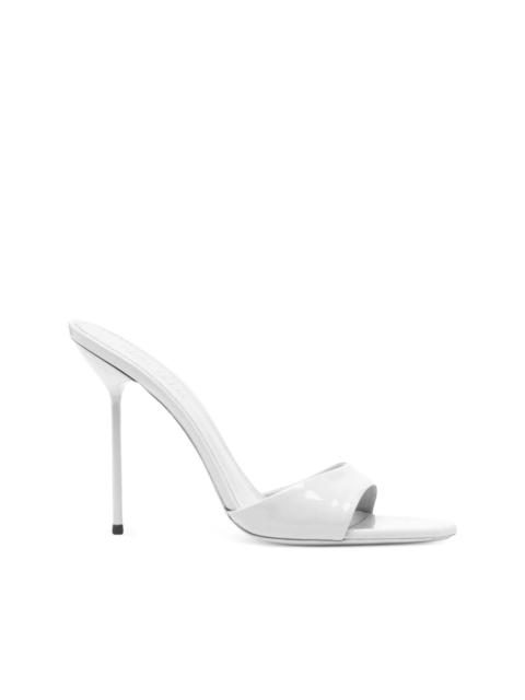 patent leather stiletto sandals