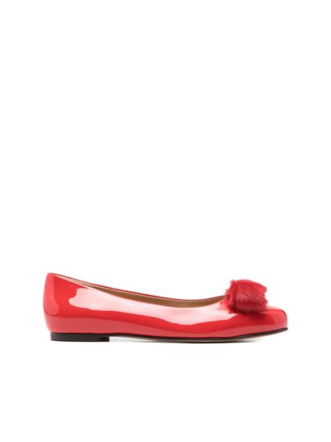 bow-detail ballet flats