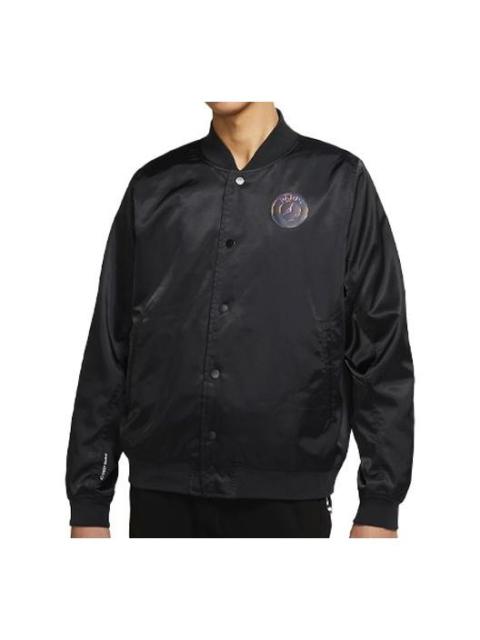 Air Jordan Paris Saint-Germain Casual Sports Jacket Tops Black CV3289-010