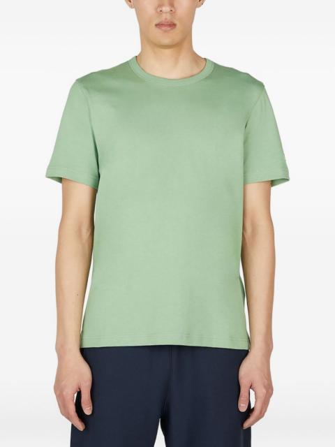 sleeve logo embroidery T-shirt