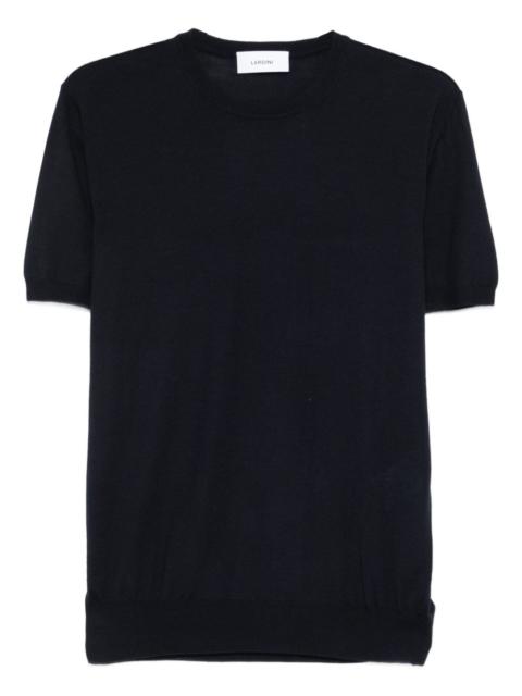short-sleeve knitted T-shirt