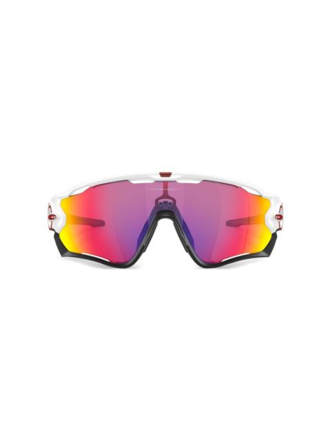 Jawbreaker shield-frame sunglasses