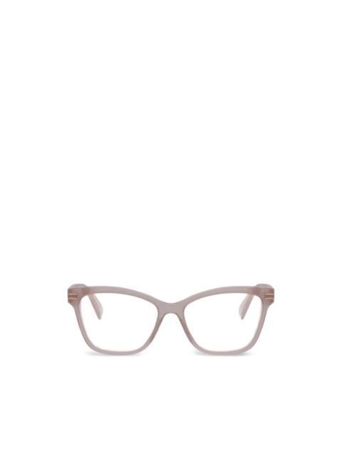 cat-eye glasses