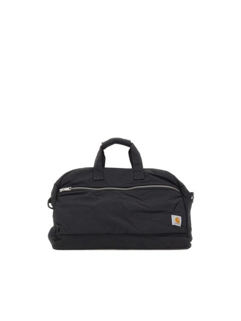 Leroy zip-top padded tote bag