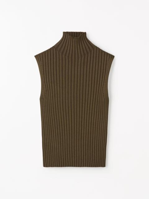 Isabella Mock-Neck Knit Vest