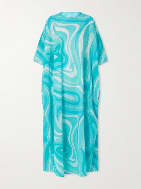 Printed Cotton-voile Kaftan