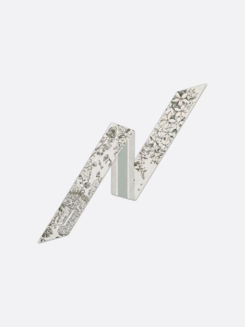 ABCDior J Jasmin - Jardin Blanc Mitzah Scarf