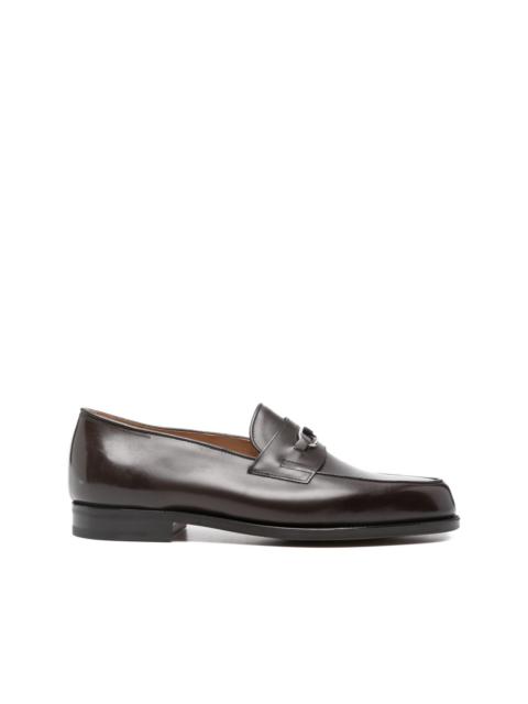 leather loafers