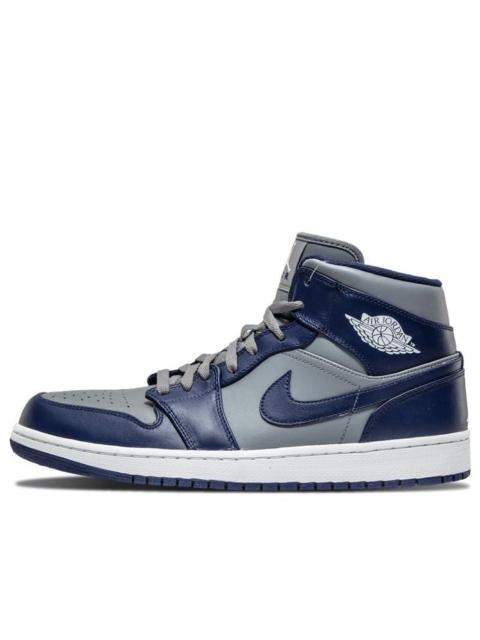 Air Jordan 1 Mid 'Georgetown' 554724-006