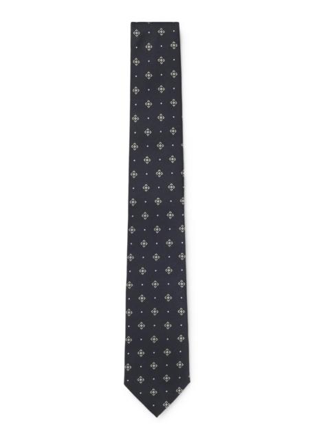 DIAGONAL-STRIPE TIE IN A SILK BLEND