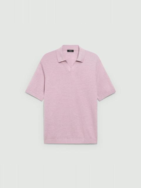 Brenan Polo Shirt in Pacific Linen