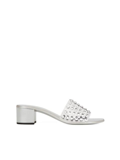 Adelia 40 crystal-embellished sandals
