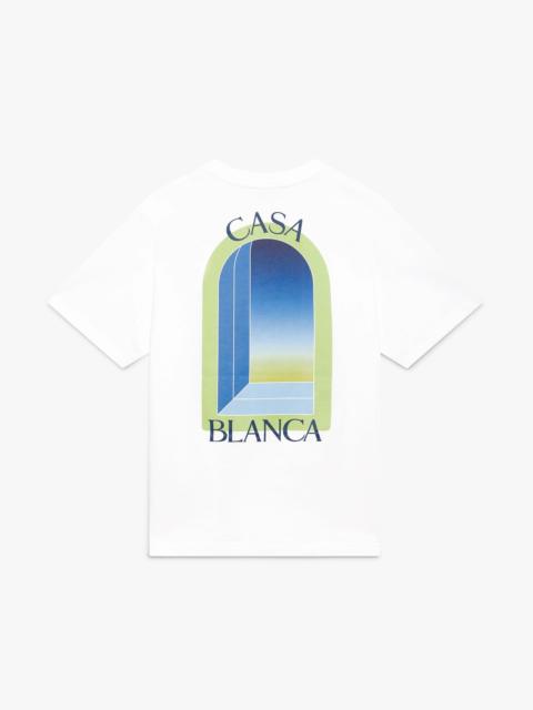 White Arches Short Sleeve T-Shirt | Casablanca Paris