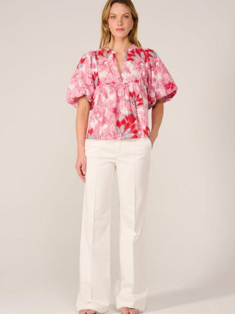 Blouse Flores - Pink Padang