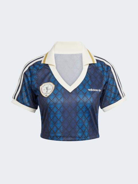 adidas Originals Retro Sports Cricket-inspired Cropped Jersey