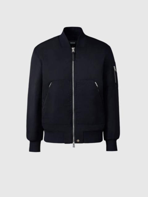 EMILIO Satin bomber jacket