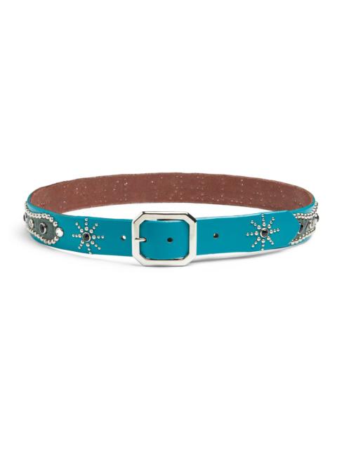 PAINTED STUDDED BELT