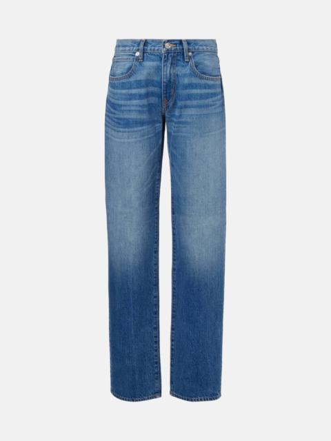 Ellie low-rise wide-leg jeans