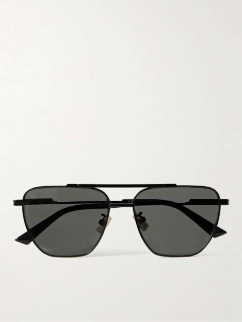 Aviator-Style Metal Sunglasses