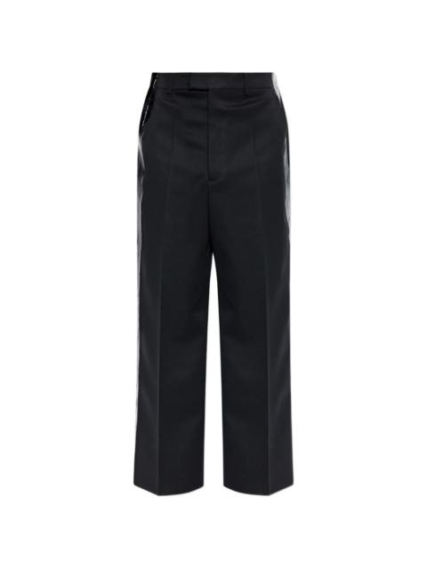 side-panel trousers