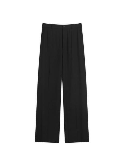 Balenciaga Fluid Twill Tailored Pants