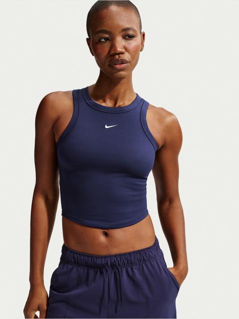 Nike One Fitted Women's Dri-FIT Cropped Tank Top