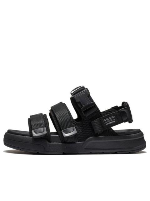 Li-Ning Coca Sandals 'Black' AGUS003-1