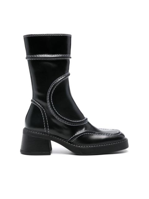 60mm Malene ankle boots