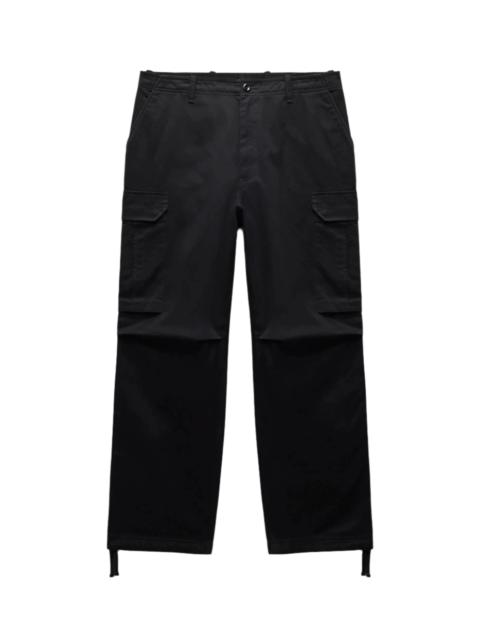 Cotton Chino Keeper Cargo Pant Black