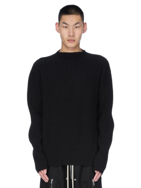 mock-neck sweater