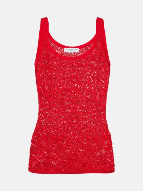 Pontus wool and silk-blend top