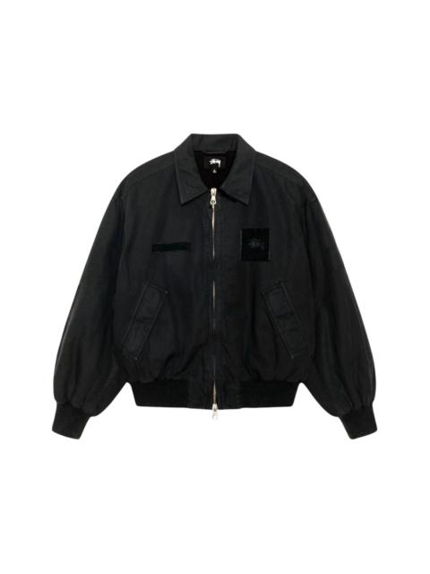 Stussy Flight Bomber Jacket Black
