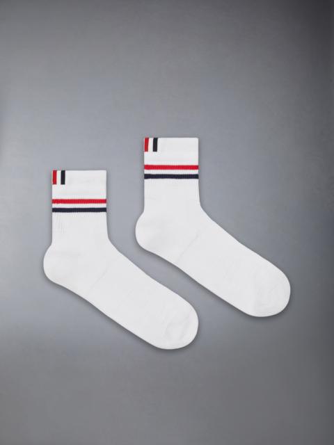 RWB STRIPE ATHLETIC ANKLE SOCKS