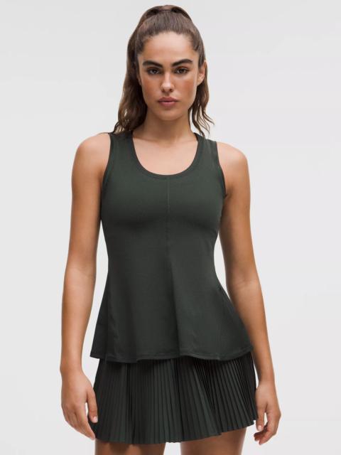 Lightweight Flowy-Hem Tank Top