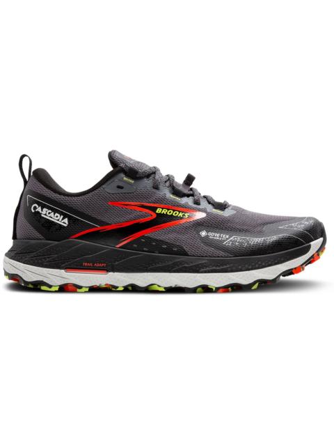 Brooks Cascadia 18 Gore-Tex Blackened Pearl Black Tomato