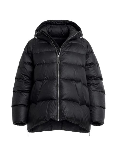 hooded puffer jacket