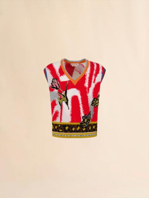 MULTICOLOUR WOOL SWEATER